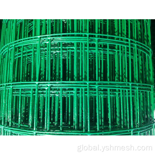 Pvc Coated Wire Mesh For Cages black vinyl coated welded wire fencing Supplier